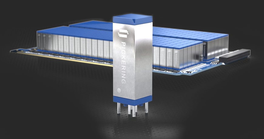 Pickering Launches Industry’s Smallest Two-Pole Reed Relay for High-Density PCB Applications